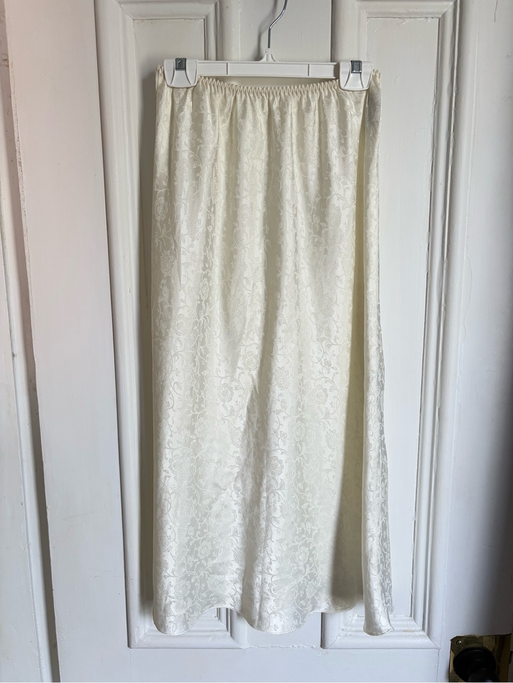 Vintage Linda for Eaton’s Midi Slip Skirt with Floral Design